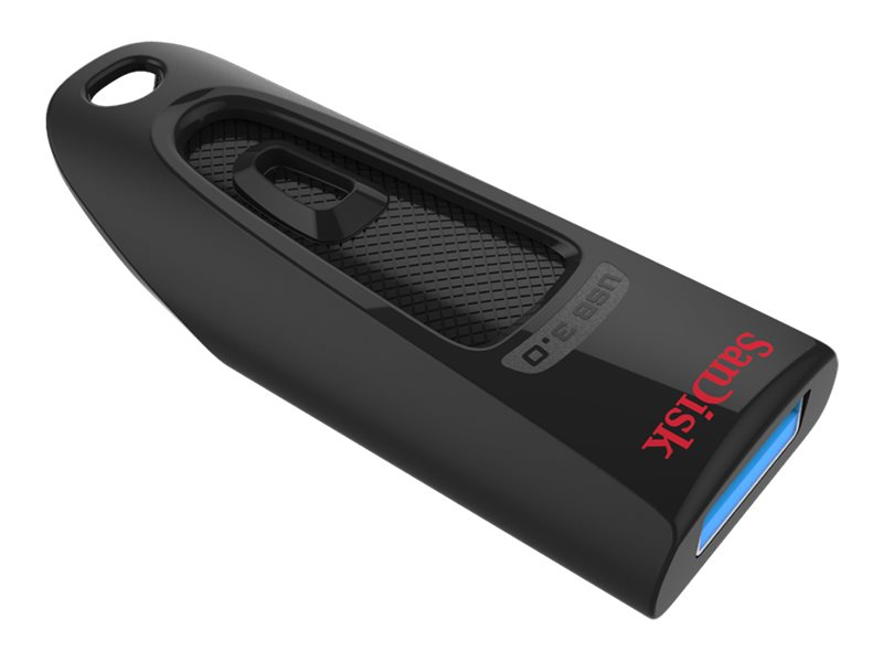 Schwarzer USB-Stick.