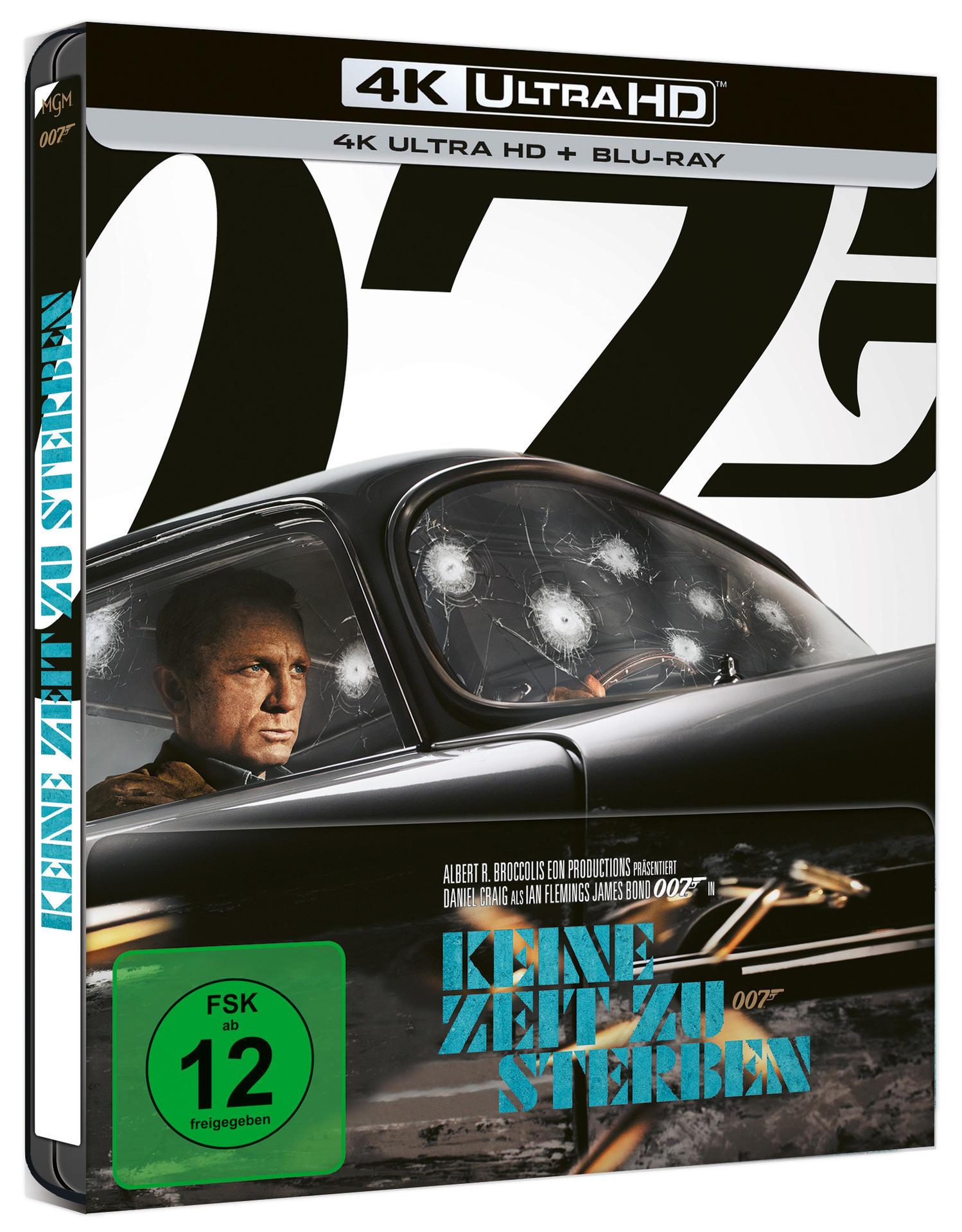 James Bond - Keine Zeit zu sterben (Steelbook) + Bonus-Disc  4K Ultra HD Blu-ray + Blu-ray