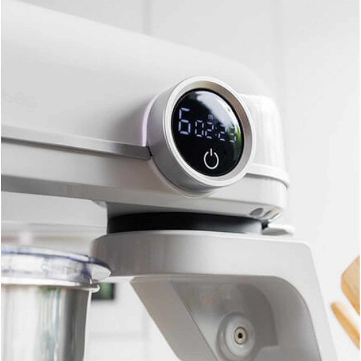 Robot amasador - Cecotec Twist&Fusion 4500 Luxury White, Amasadora, 800 W, 5.2 l, 8 Velocidades, Blanco