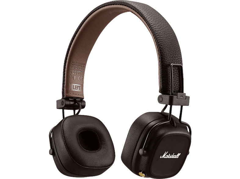 MARSHALL Major IV, On-ear Kopfhörer Bluetooth Braun