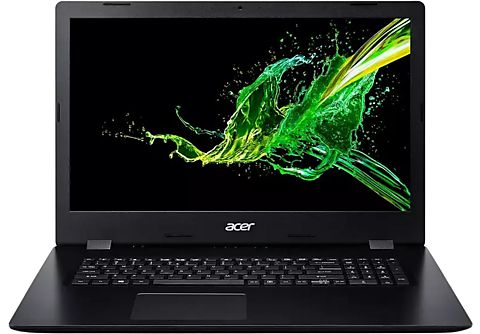 Portátil - Acer Aspire 3 A317-52, 17.3" HD+, Intel® Core™ i3-1005G1, 8 GB, 256 GB SSD, W10 Home, Negro