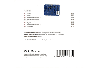 Sade Mangiaracina - Madiba (Digipak)  - (CD)
