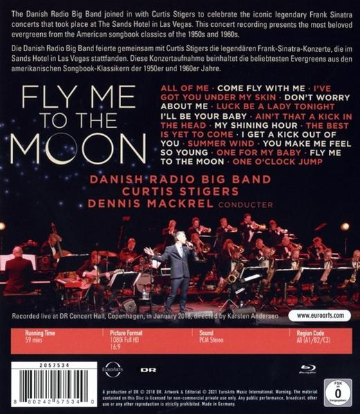 The Danish Radio Big Band Curtis Stigers - Fly Me To The Moon  - (Blu-ray)