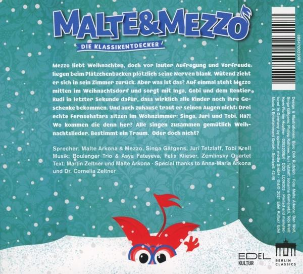 Malte & Mezzo - Malte And Mezzo-Der Weihnachtstraum  - (CD)