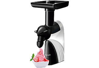 BEST DIRECT Starlyf Perfect Ice Cream - Eismaschine  (Schwarz/Weiss)