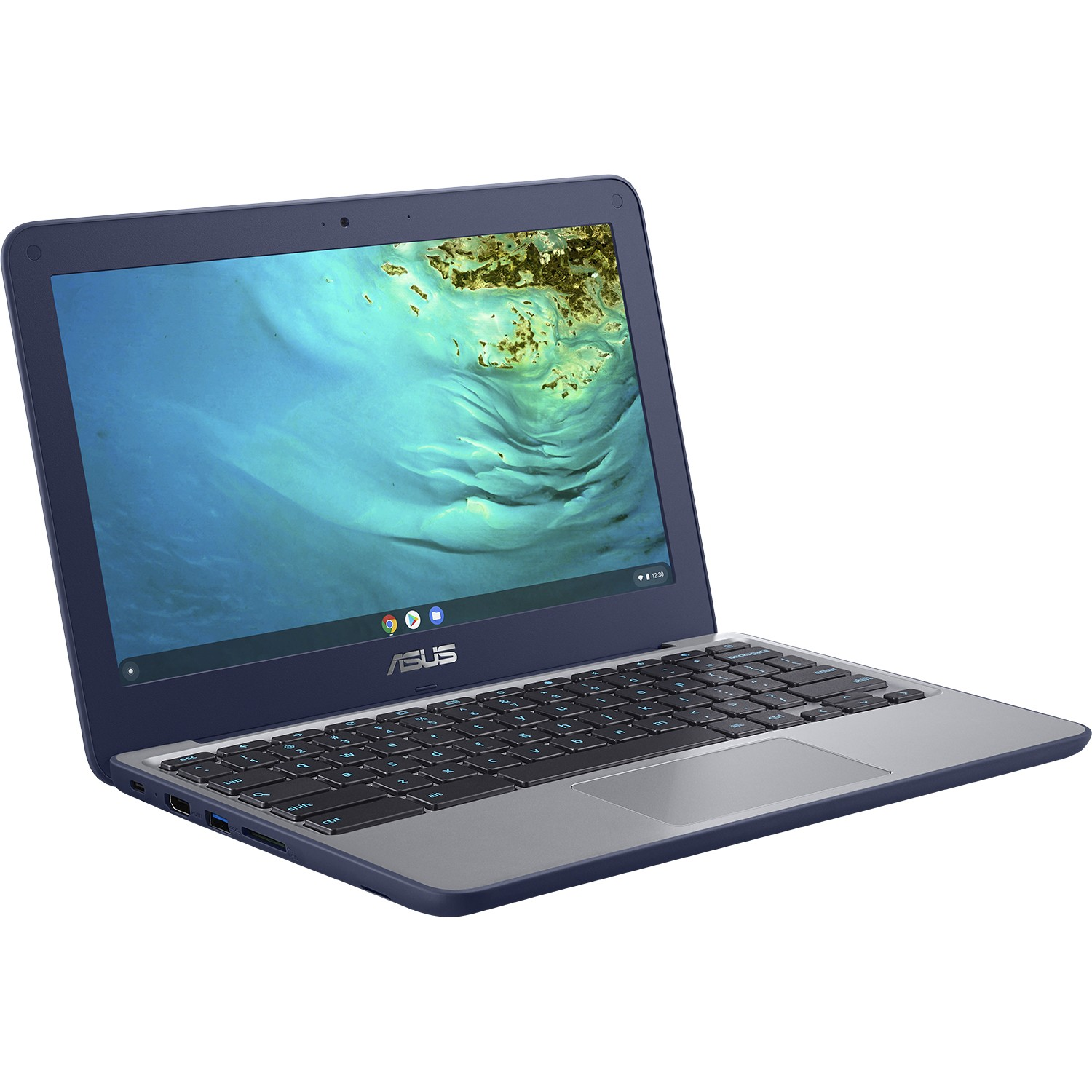 Portátil - ASUS Chromebook C202XA-GJ0035 , 11.6" HD, MediaTek M8173C, 4 GB, 32 GB eMMC, Chrome OS