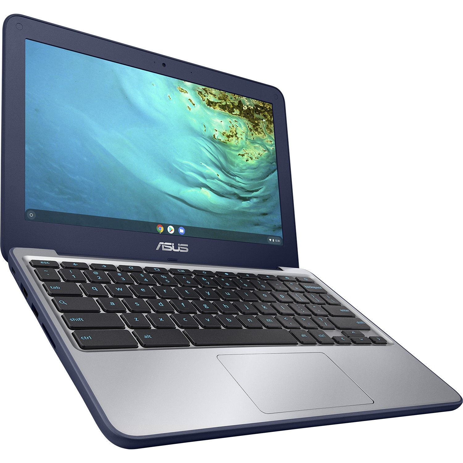 Portátil - ASUS Chromebook C202XA-GJ0035 , 11.6" HD, MediaTek M8173C, 4 GB, 32 GB eMMC, Chrome OS