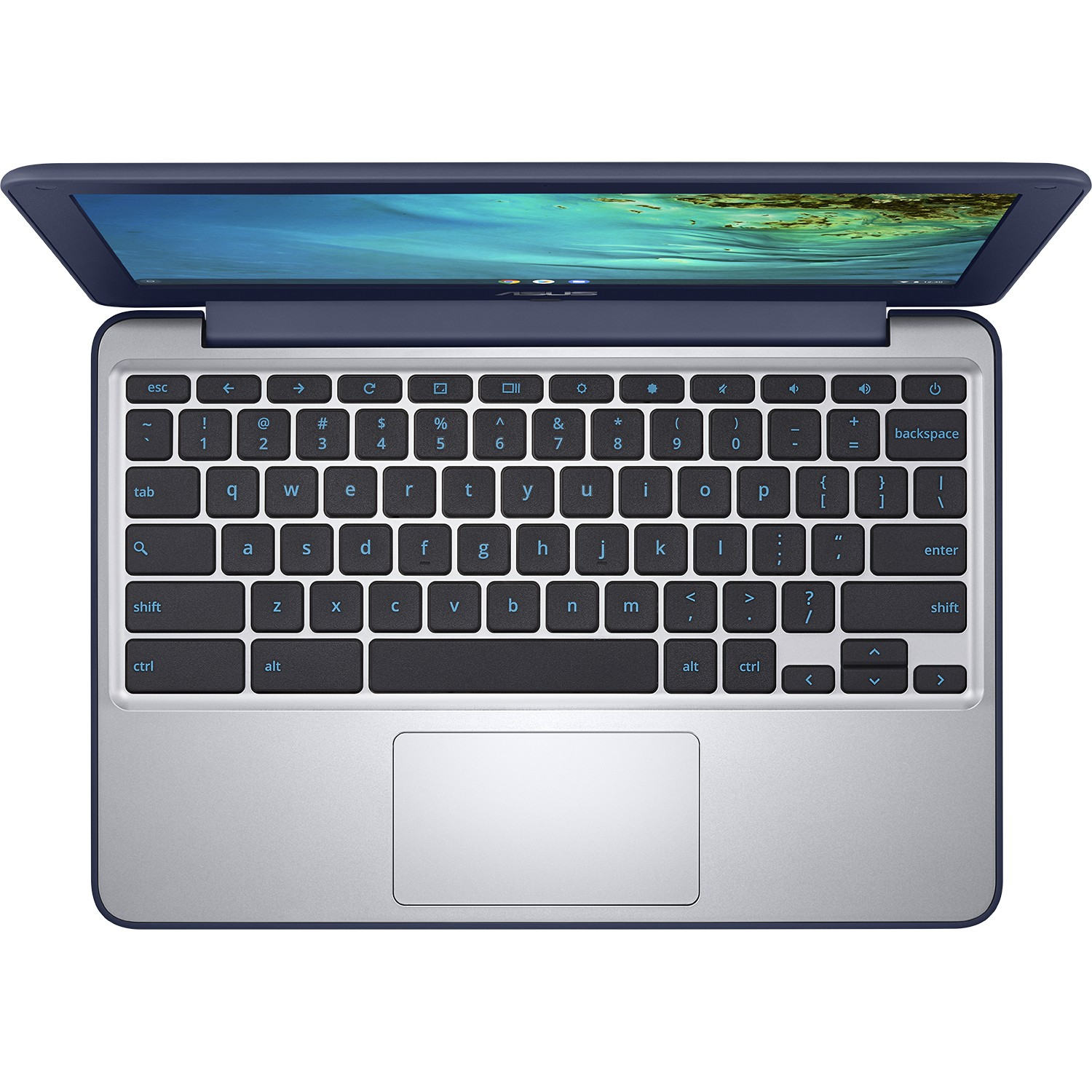Portátil - ASUS Chromebook C202XA-GJ0035 , 11.6" HD, MediaTek M8173C, 4 GB, 32 GB eMMC, Chrome OS