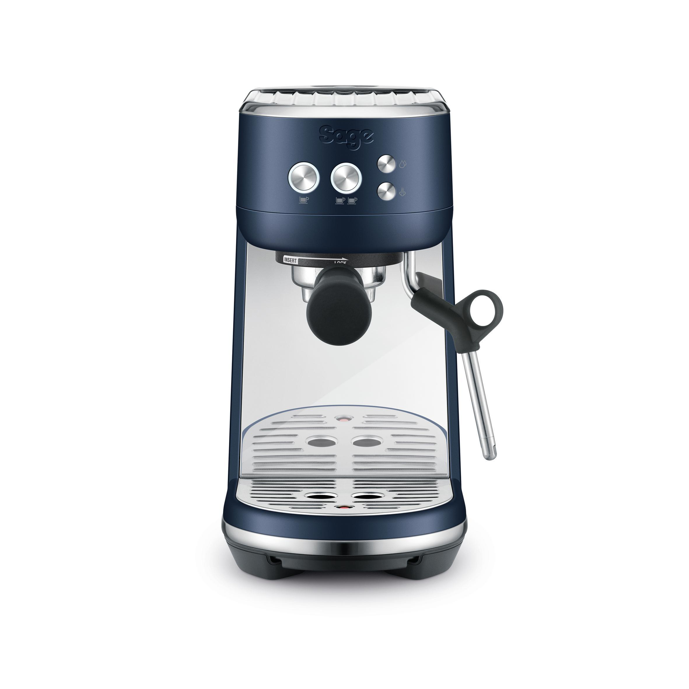 SAGE SES450DBL the Bambino™ Kaffeemaschine Damsonblue Espressomaschine (Damsonblue, 1560 Watt, 15 bar)