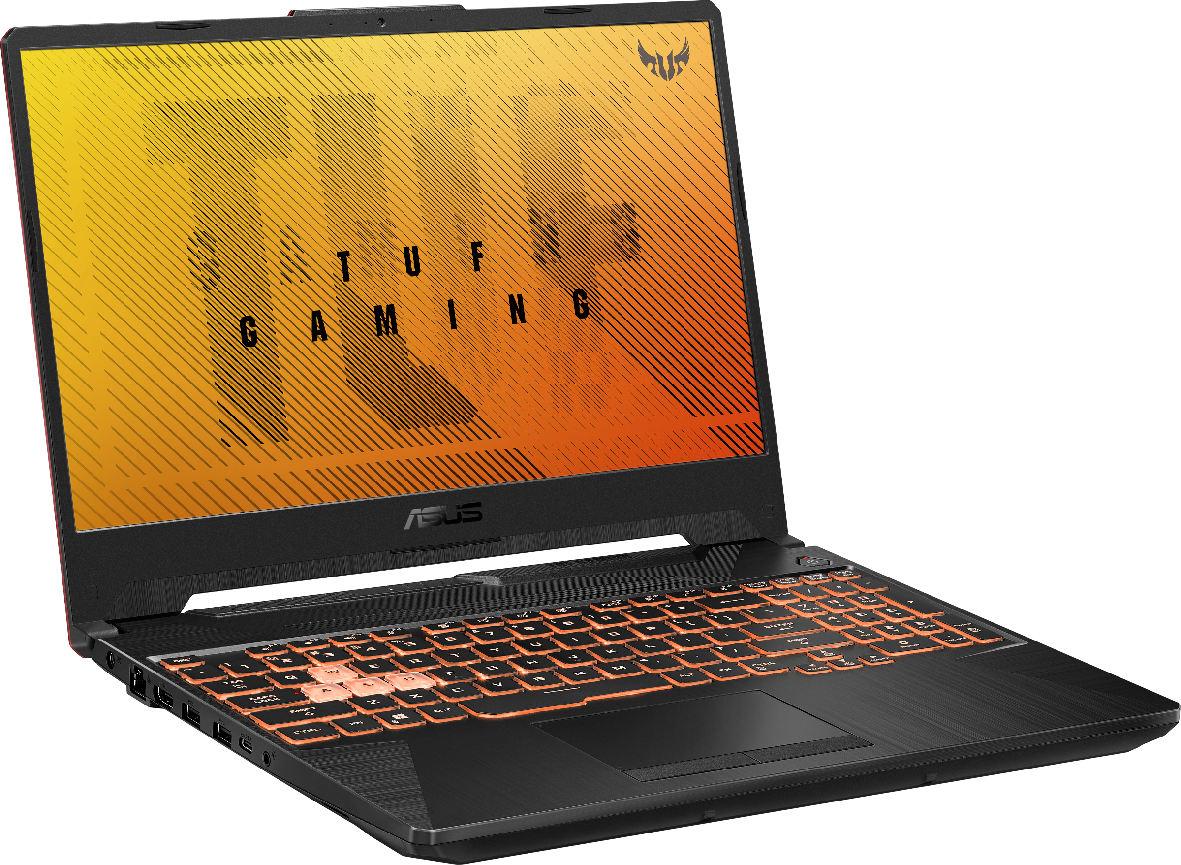ASUS TUF Gaming F15 FX506LH-HN277W - Gaming Notebook, 15.6 ", Intel® Core™ i5, 512 GB SSD, 16 GB RAM, NVIDIA GeForce RTX™ 3070 (4 GB, GDDR6), Bonfire Black