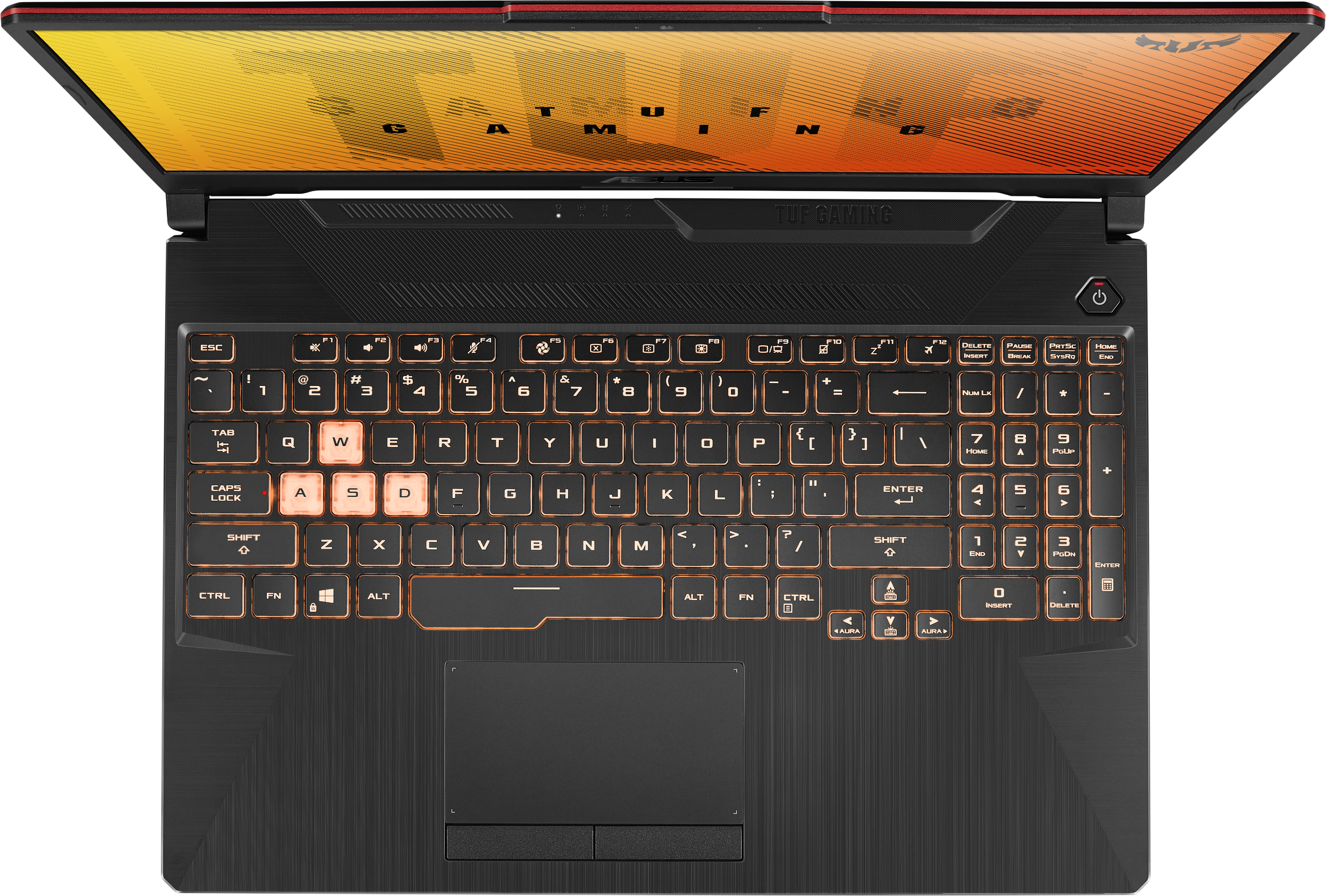 ASUS TUF Gaming F15 FX506LH-HN277W - Gaming Notebook, 15.6 ", Intel® Core™ i5, 512 GB SSD, 16 GB RAM, NVIDIA GeForce RTX™ 3070 (4 GB, GDDR6), Bonfire Black