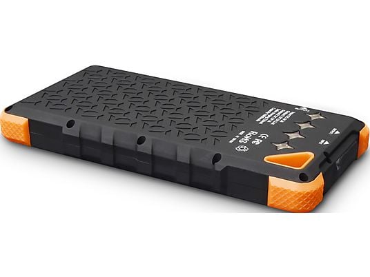 TOUGHTESTED PBW-SW16 - Powerbank (Schwarz/Orange)