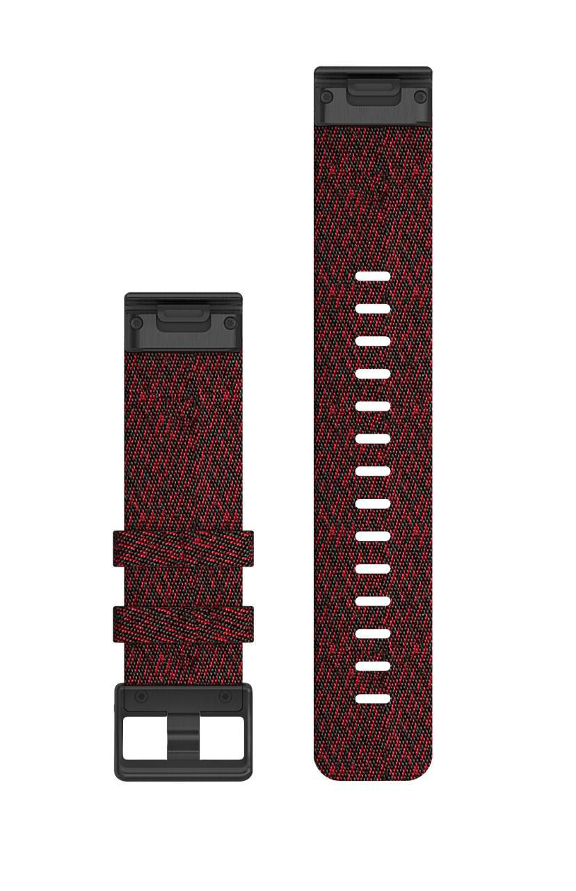 GARMIN Quickfit 22 mm, Ersatzarmband, Rot