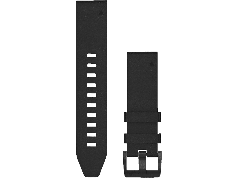 GARMIN Quickfit 22 mm, Ersatzarmband, Garmin, Schwarz Echtleder