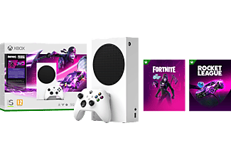 Xbox Series S - Fortnite & Rocket League Bundle - Console de jeu - Blanc