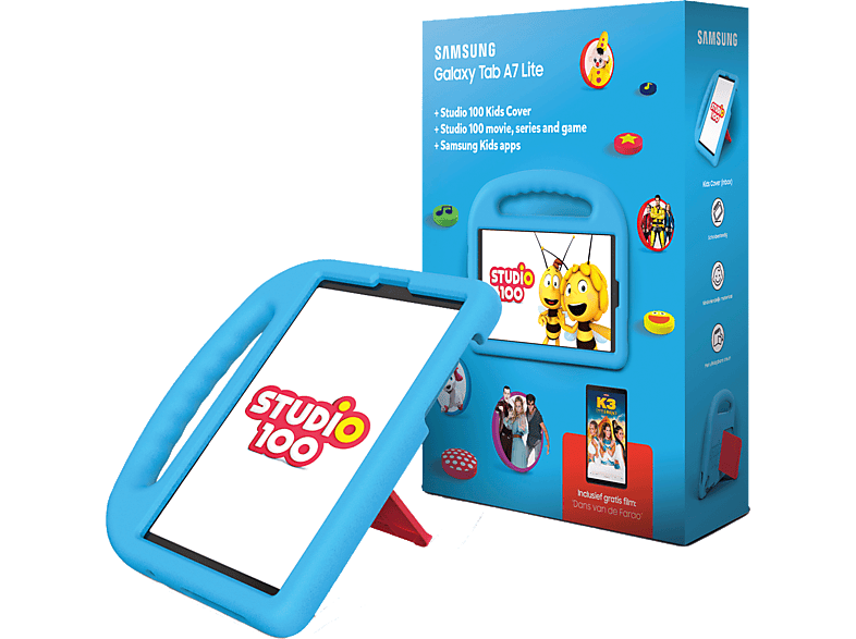 Umeki gallon Australische persoon SAMSUNG Galaxy Tab A7 Lite 32 GB Zwart | Studio100 Bundel kopen? |  MediaMarkt