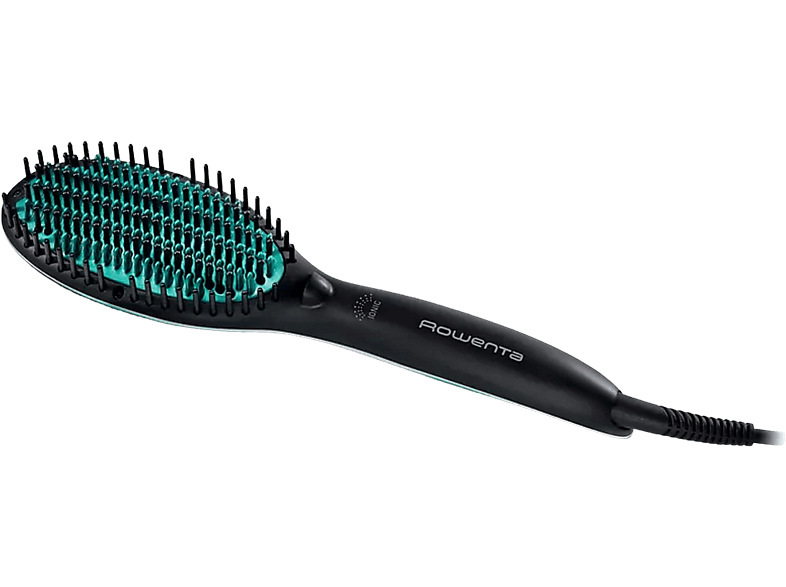  Cepillo alisador de pelo – 30 segundos de calentamiento rápido  de cerámica alisador de pelo peine y plancha con 3 ajustes de temperatura,  anti-quemaduras y apagado automático de 20 minutos para