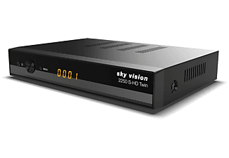SKY VISION 225 S-HD 1 TB Receiver (HDTV, PVR-Funktion, Twin Tuner, DVB-S, DVB-S2, Schwarz)