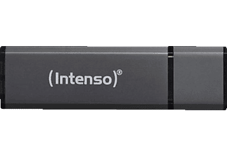 INTENSO 3521495 USB-Stick, 128 GB, 28 MB/s, Anthrazit
