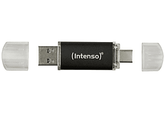 INTENSO Drive 3 USB-Stick, 64 GB, 70 MB/s, Anthrazit