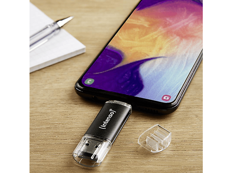 Thumbnail - INTENSO Drive 3 USB-Stick, 64 GB, 70 MB/s, Anthrazit