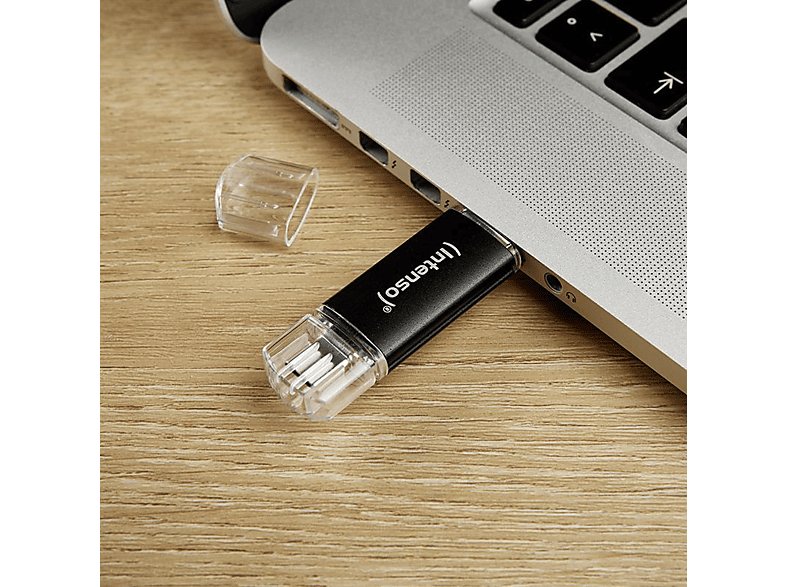 Thumbnail - INTENSO Drive 3 USB-Stick, 64 GB, 70 MB/s, Anthrazit