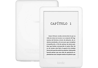 eReader - Amazon Kindle White, Para eBook, 6" 167 ppp LED, WiFi, Luz integrada regulable, 8 GB, Blanco