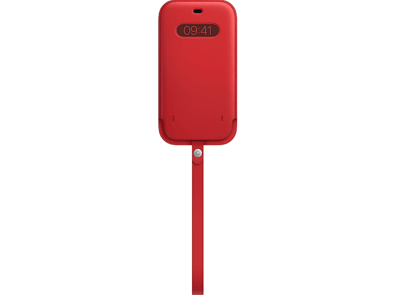 Funda - Apple MagSafe integral, De piel, Para iPhone 12 Pro Max,  (PRODUCT)RED