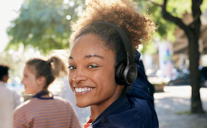 JBL Live 460NC, On-ear Kabelloser On-Ear-NC-Kopfhörer Bluetooth Rosa