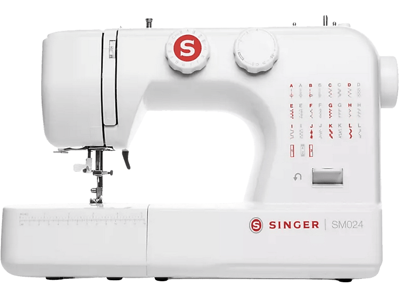 SINGER Máquina de coser SM024 con kit de accesorios incluido, 24 puntadas,  simple e ideal para principiantes