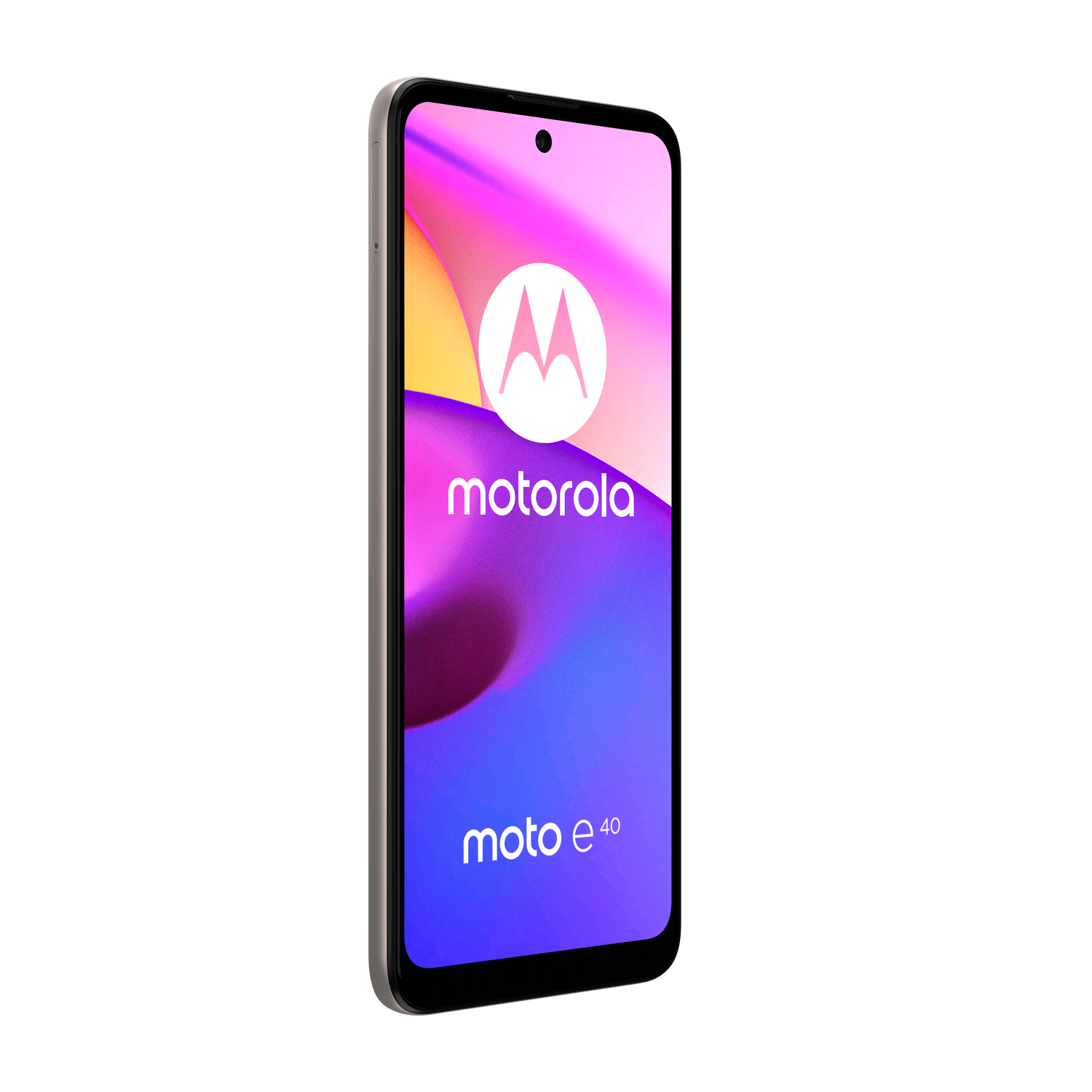 motorola E40, Rosa Arcilla, 64 GB, 4 GB RAM, 6.5" HD+, Unisoc T700, 5000 mAh, Android