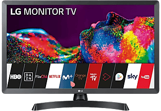 TV LED 28" - LG 28TN515S-PZ, HD, WiFi, Miracast, WiDi, 5ms, 10 W, Triple XD-Engine, DVB-T2/C/S2, HDMI, Negro