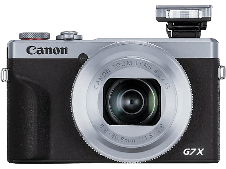 Cámara - Canon PowerShot G7, X Mark III, Compacta 20.1 Mpx, CMOS 5472 x 3648 Pixeles, Negro/Plata