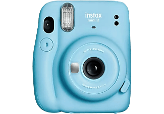 Cámara instantánea - Fujifilm Instax Mini 11, 62 x 46 mm, Flash, Azul