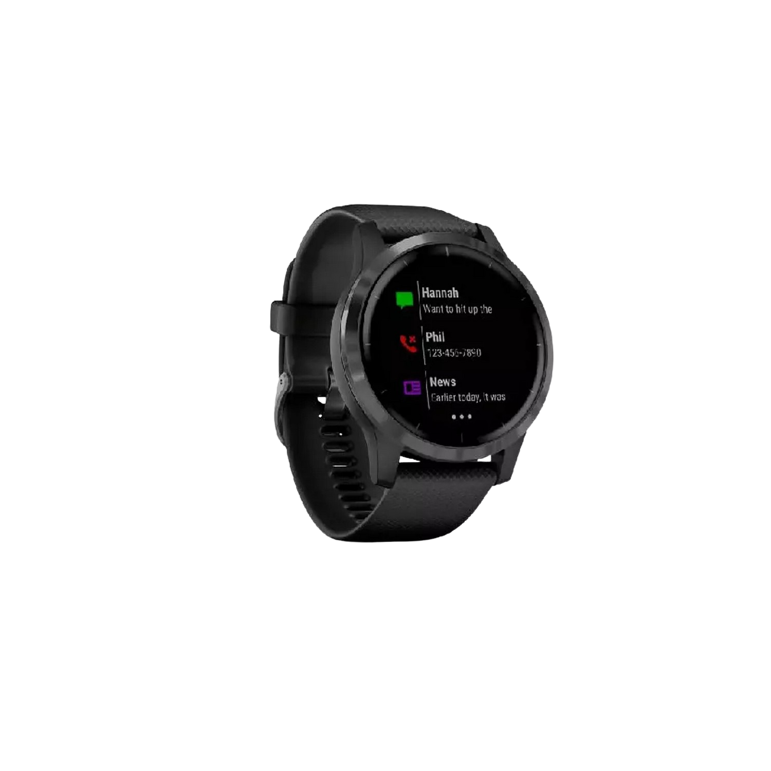 Smartwatch - Garmin Vivoactive 4, Pantalla táctil, Autonomía hasta 8 días, GPS, Bluetooth, Negro