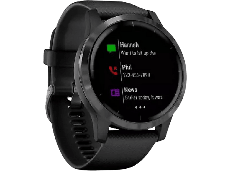 Reloj deportivo  Garmin Vivoactive 4, Pantalla táctil, Autonomía