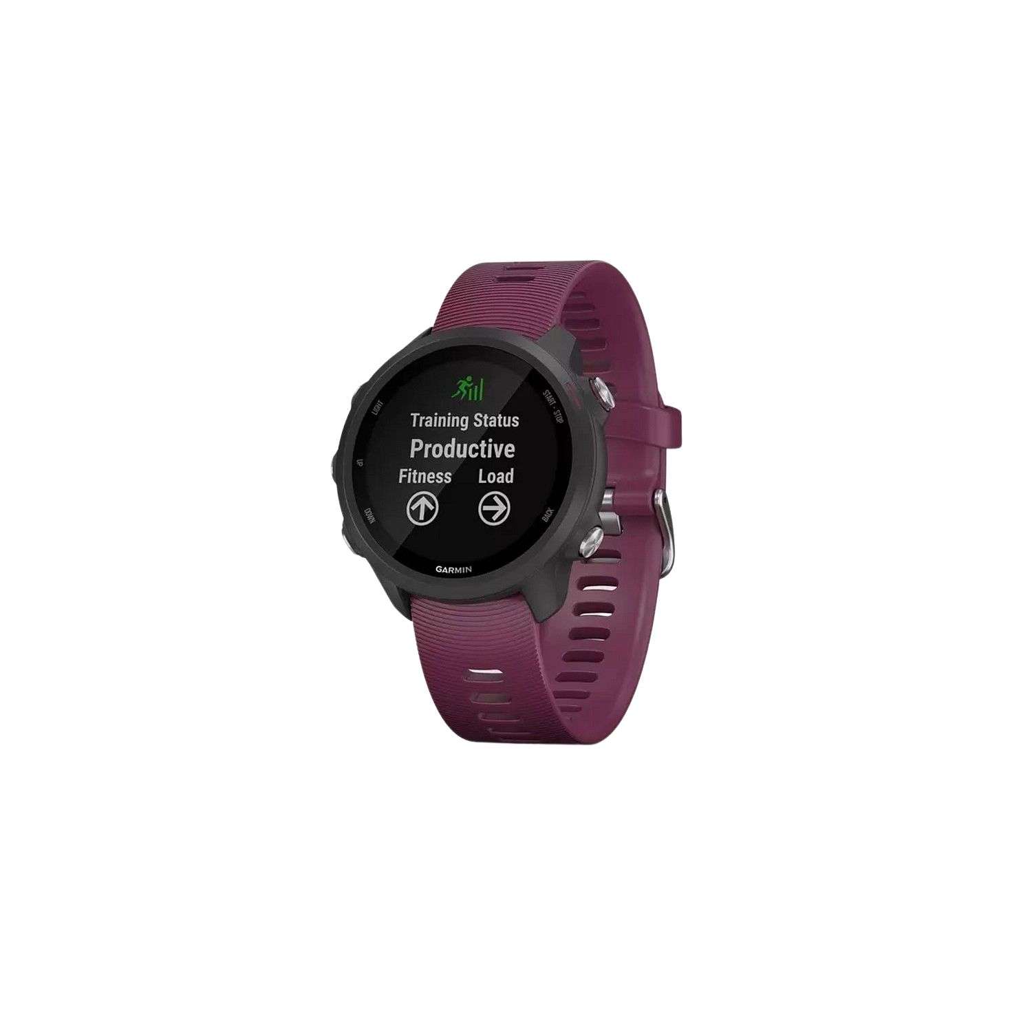 Reloj deportivo - Garmin Forerunner 245, Cereza, 42mm, 1.2", Bluetooth, Frecuencia cardíaca, LCD, 168h