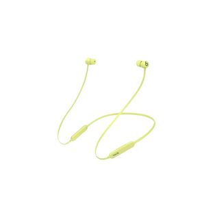 Auriculares inalámbricos - Beats Flex Chip Apple W1, Auriculares magnéticos, Bluetooth, 12h de Autonomía, Amarillo