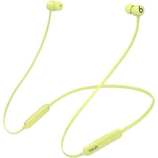 REACONDICIONADO B: Auriculares inalámbricos - Beats Flex Chip Apple W1, Auriculares magnéticos, Bluetooth, 12h de Autonomía, Amarillo
