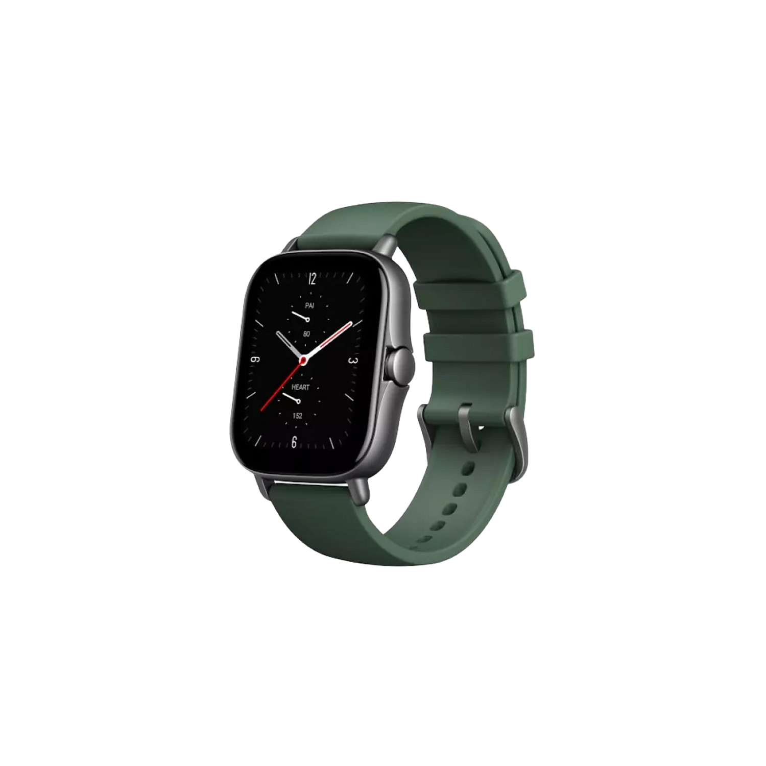 Smartwatch - Amazfit GTS 2e Moss Green, 22 mm, 1.65", Bluetooth, 246 mAh, 14 días, Verde