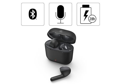 | Schwarz Earbuds, Freedom True In-ear MediaMarkt Bluetooth, Schwarz HAMA Wireless Sprachsteuerung, Lights, Kopfhörer Kopfhörer,