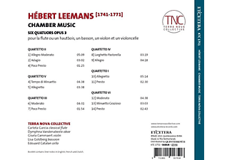 Terra Nova Collective - Leemans-Chamber Music  - (CD)