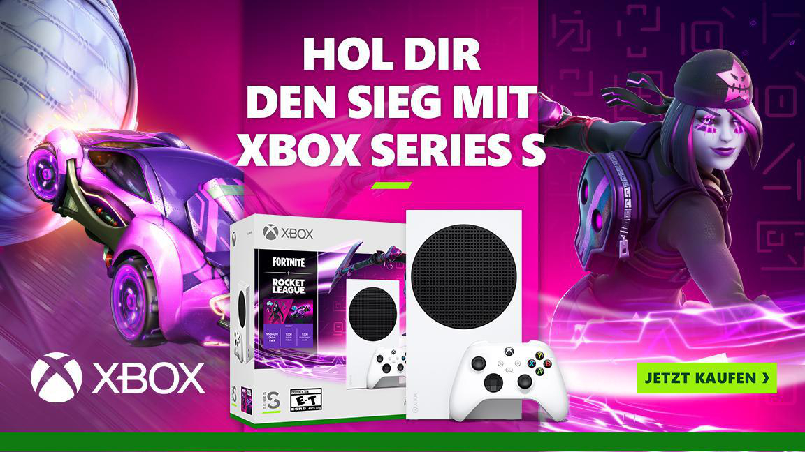 MICROSOFT Xbox Series S 512GB Fortnite & Rocket League Bundle