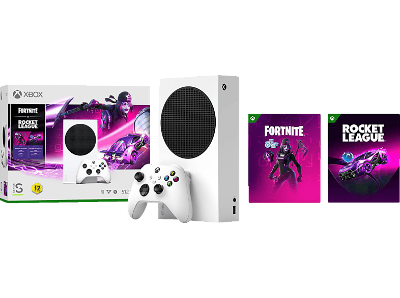 Sitcom Zwijgend advies MICROSOFT Xbox Series S 512GB Fortnite & Rocket League Bundle | MediaMarkt