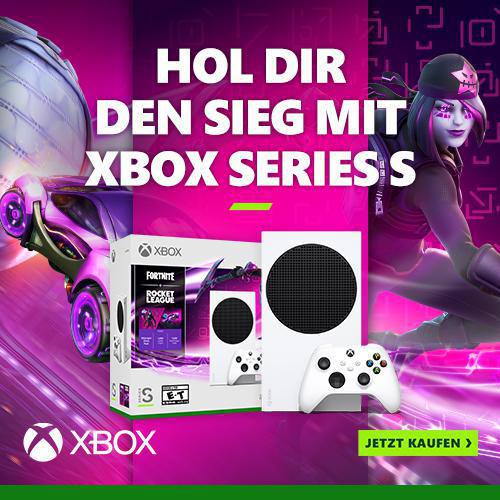 MICROSOFT Xbox Series S 512GB Fortnite & Rocket League Bundle