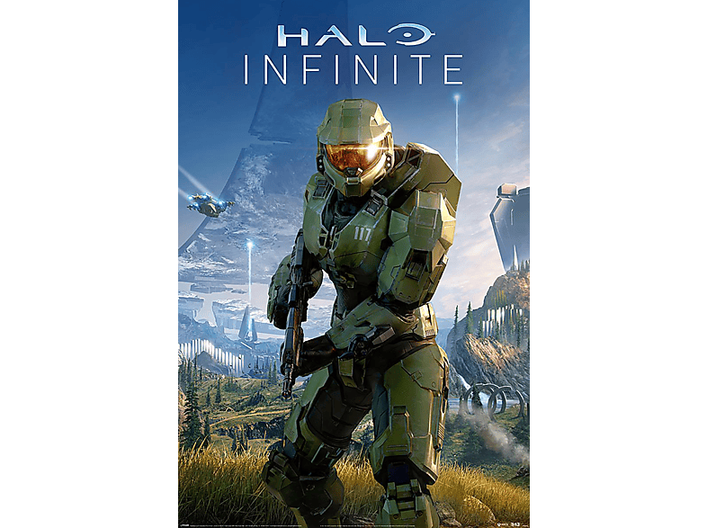 Poster Planetside Infinite Großformatige PYRAMID Poster Halo INTERNATIONAL