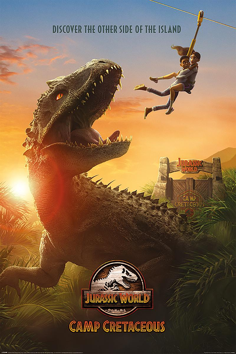 World Jurassic Teaser Poster Abenteuer INTERNATIONAL Neue PYRAMID Poster Großformatige