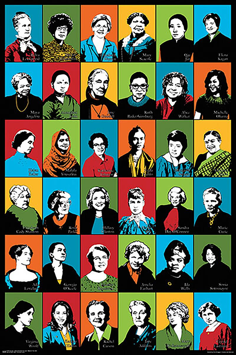Poster Icons Feminist Poster POSTERSERVICE