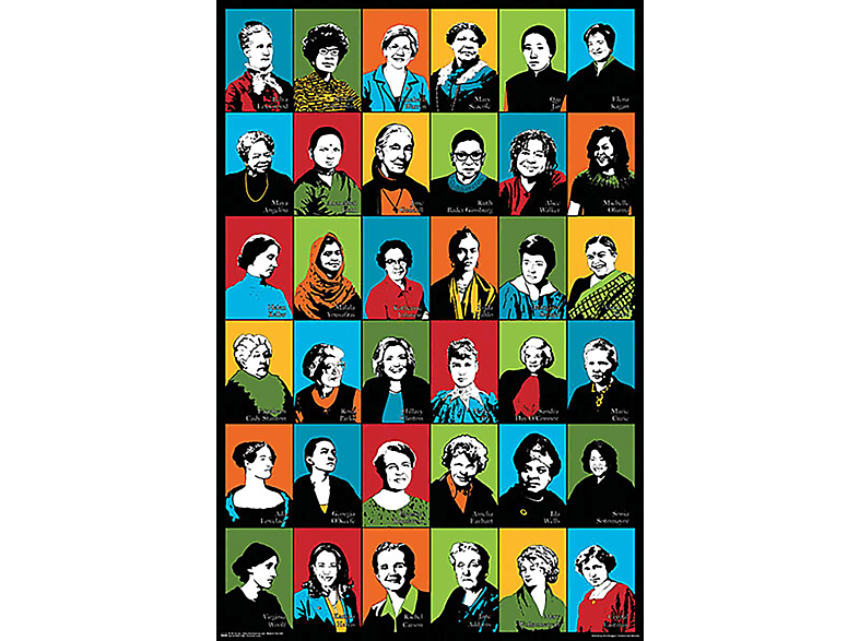 POSTERSERVICE Feminist Icons Poster  Poster