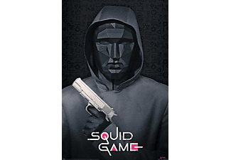 Squid Game Poster Mask Man Netflix